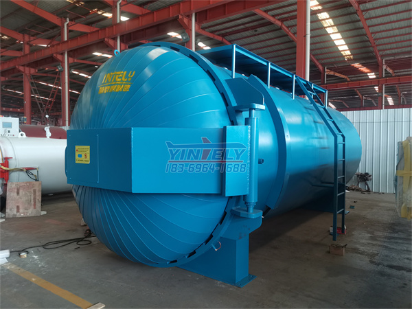 2.5米*6米大型橡膠海上護舷硫化罐